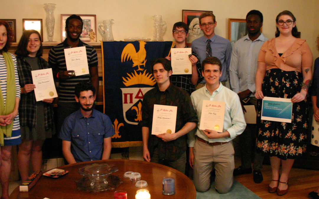 Pi Delta Phi inducts new members