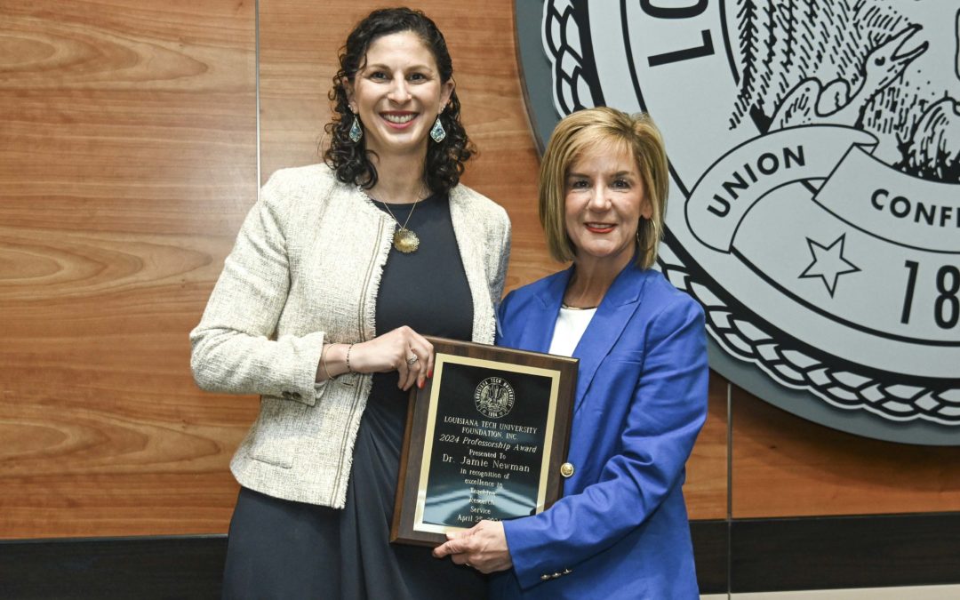 Newman awarded for dedication to research and student mentorship