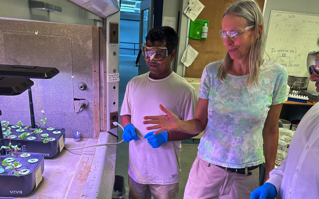 NASA-funded research at Louisiana Tech aims to revolutionize farming on the moon