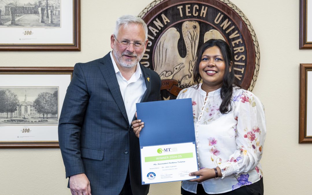 Ph.D. student attends regionals for Three Minute Thesis competition