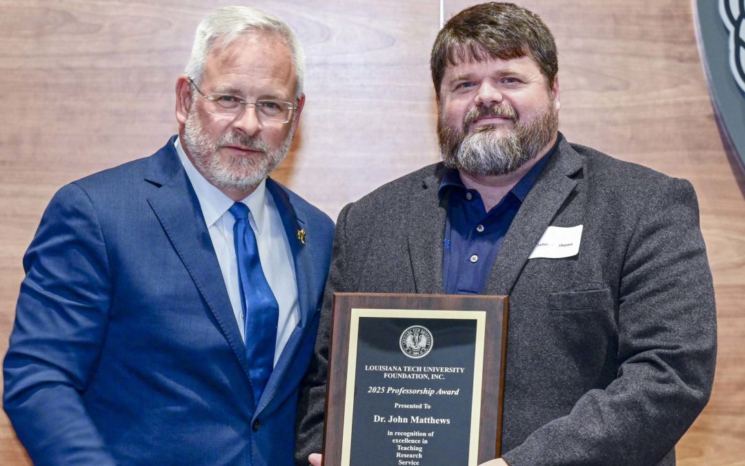 Matthews honored for commitment to students, service, and innovation
